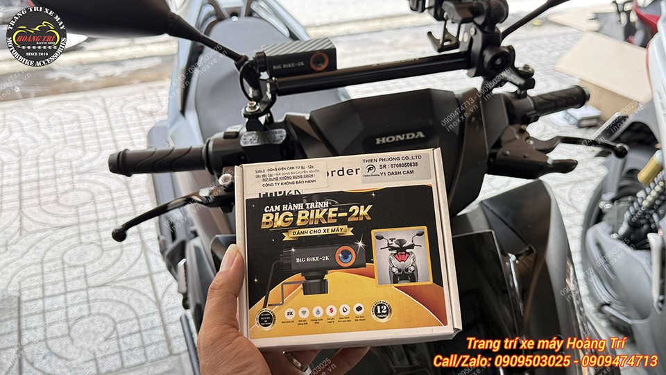 Camera hành trình Big Bike V1 không cần màn hình