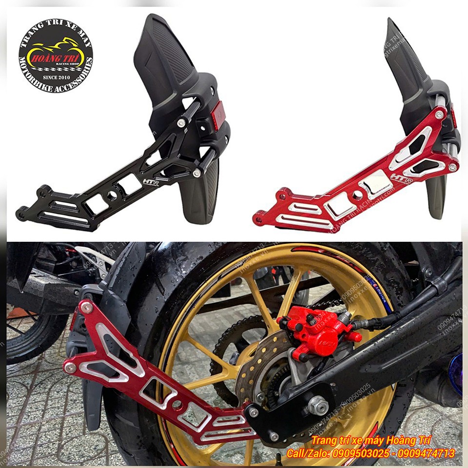 Chắn bùn HTR cho xe Honda CB150 pát nhôm CNC