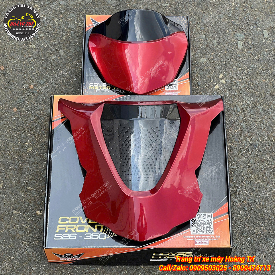 Mão (ốp đầu) và mặt nạ Motorart kiểu SH 350 lắp SH 2026