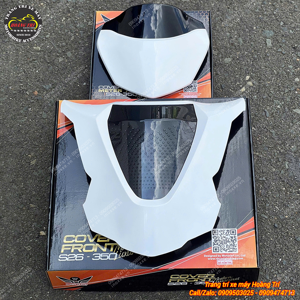 Mão (ốp đầu) và mặt nạ Motorart kiểu SH 350 lắp SH 2026