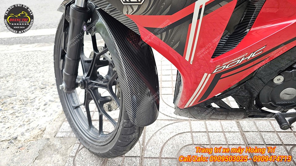 Sơn nhúng carbon dàn áo nhám Winner X