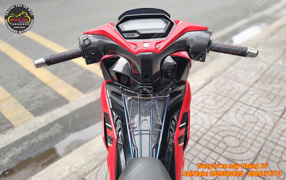 Sơn nhúng carbon dàn áo nhám Winner X