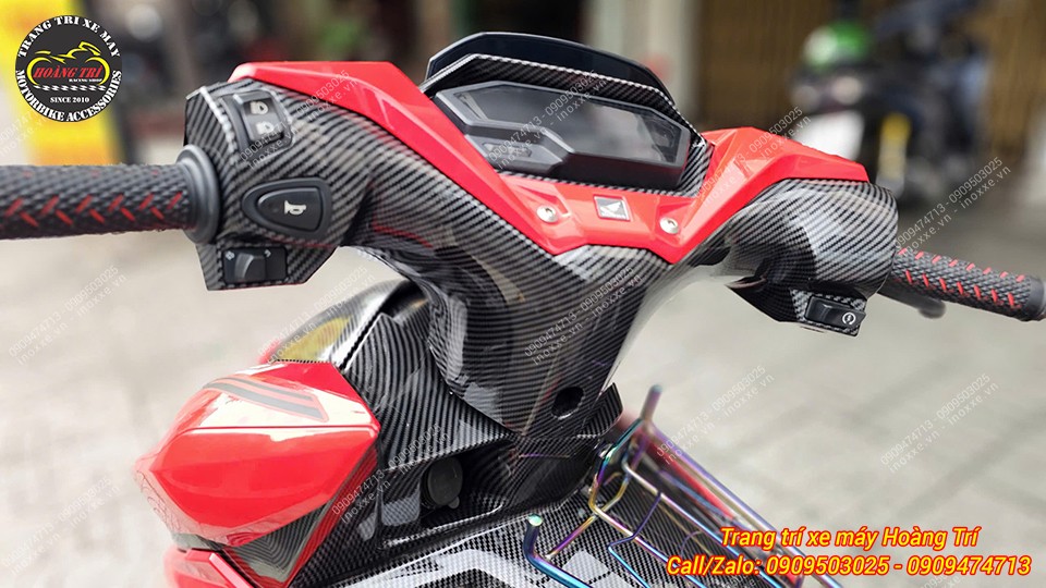 Sơn nhúng carbon dàn áo nhám Winner X