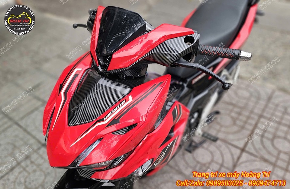 Sơn nhúng carbon dàn áo nhám Winner X