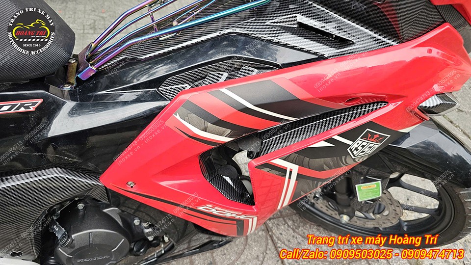 Sơn nhúng carbon dàn áo nhám Winner X