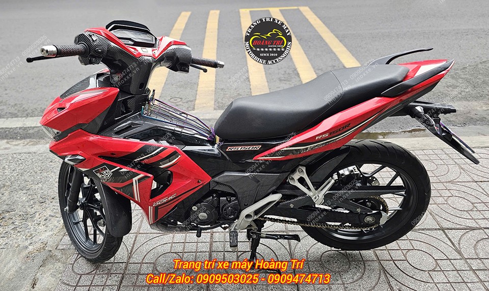 Sơn nhúng carbon dàn áo nhám Winner X