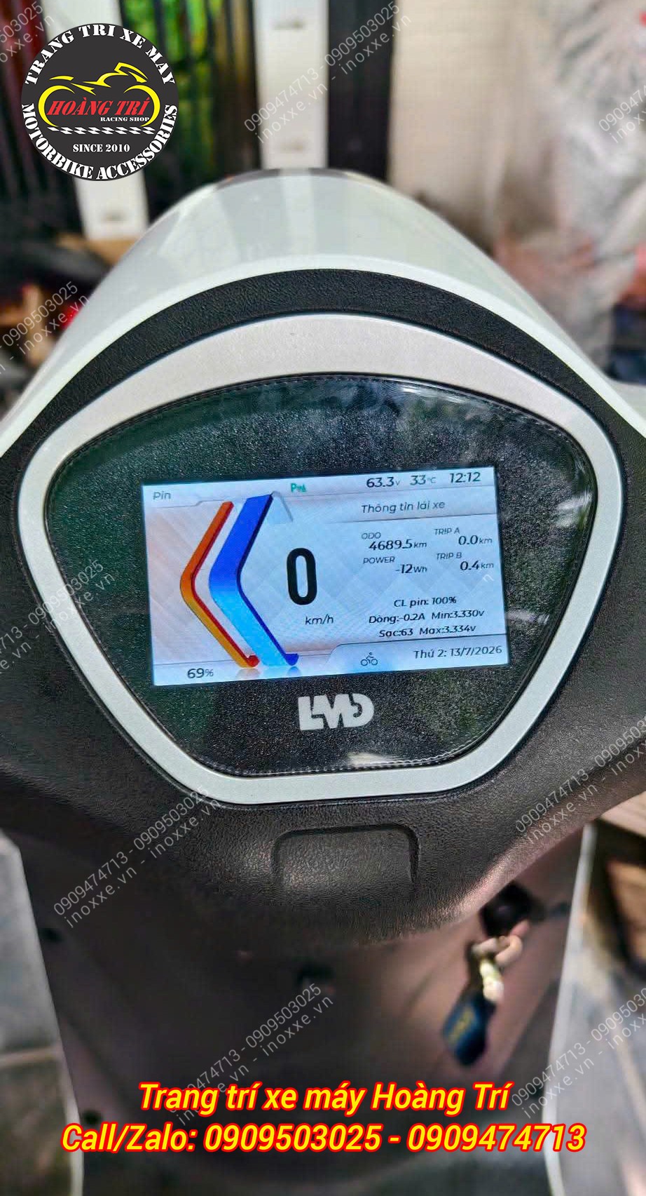 Đồng hồ TFT xe máy điện Vinfast Feliz