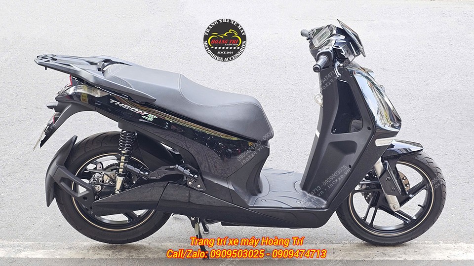 Gác chân phụ HTR nhôm CNC cho xe Vinfast Theon S