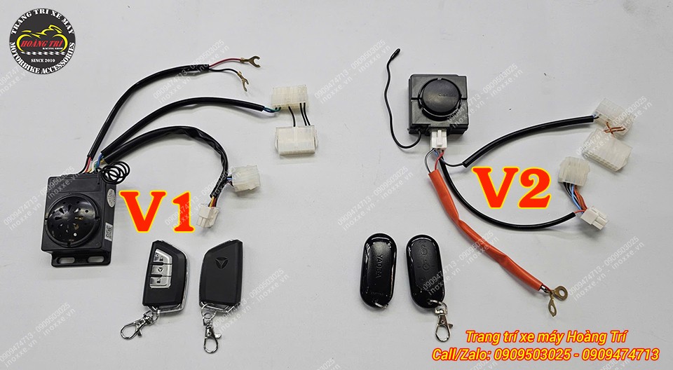 Bộ khóa chống trộm Yadea cho xe máy điện Vinfast