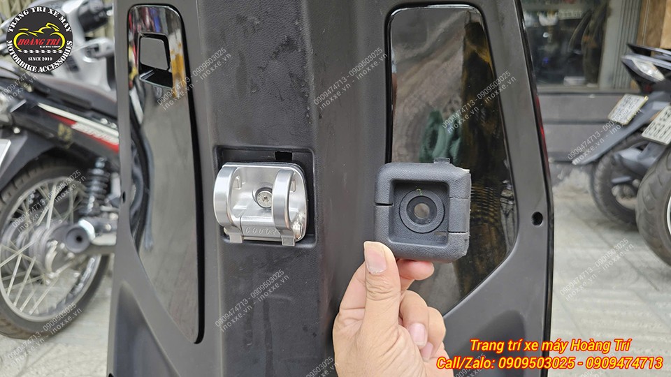 Móc treo đồ cho xe Theon S - Móc nhôm HTR-Grande