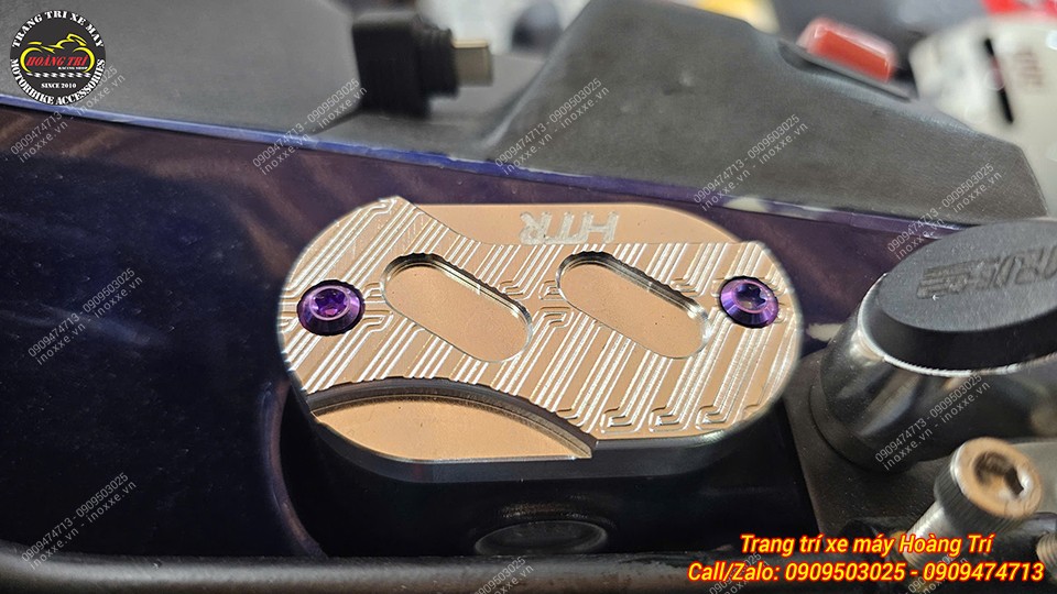 Nắp dầu nhôm CNC Dat.bike Quantum