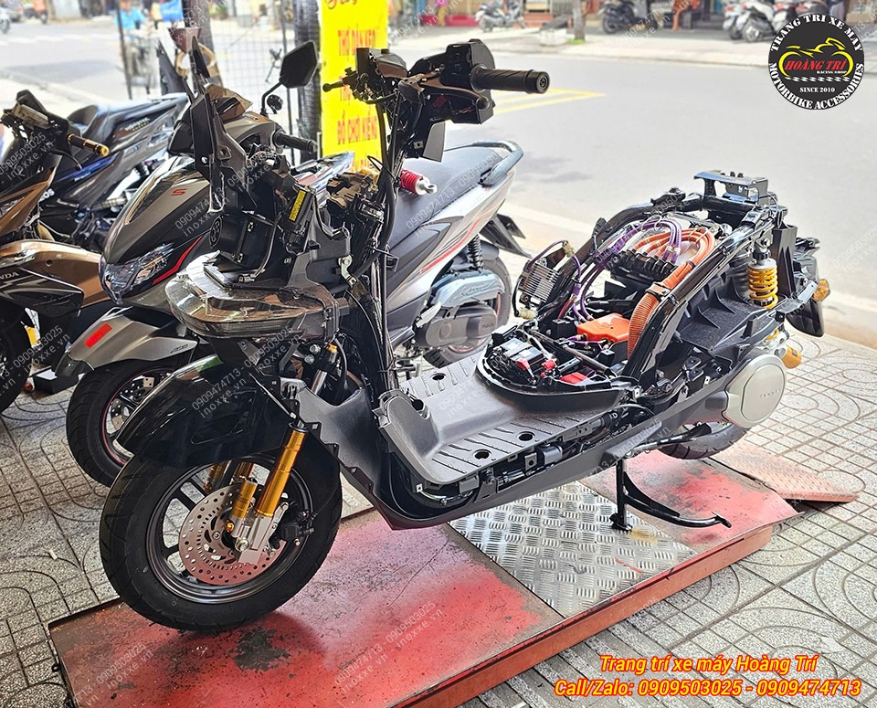 Phuộc trước Kingham cho xe Honda UC3