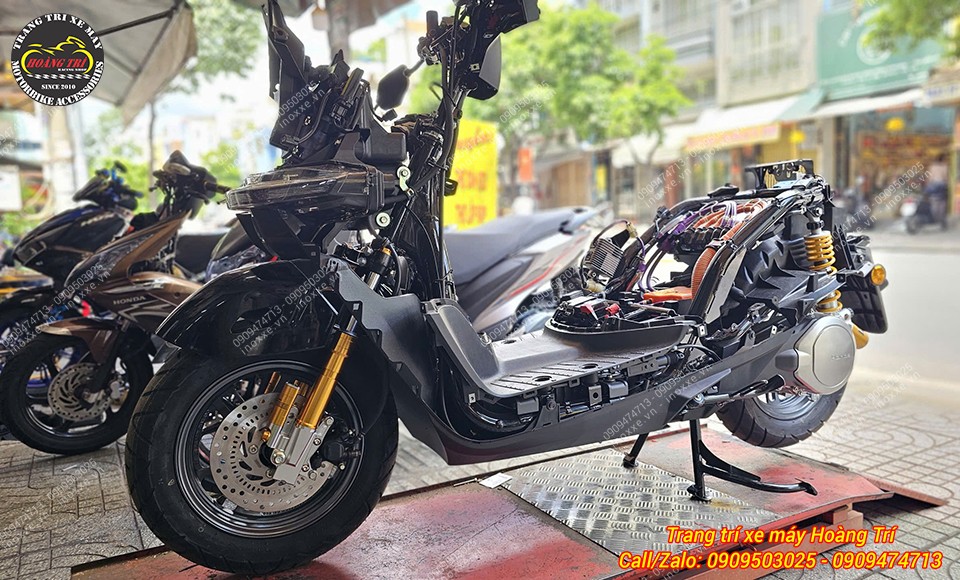 Phuộc trước Kingham cho xe Honda UC3