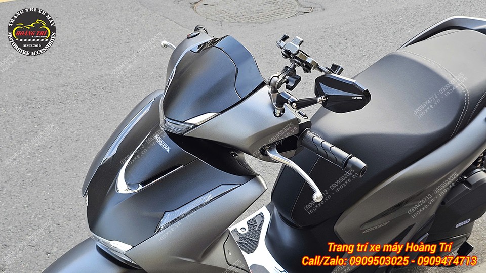 Kính hậu H2C / Motogadget MT V2 nhôm CNC