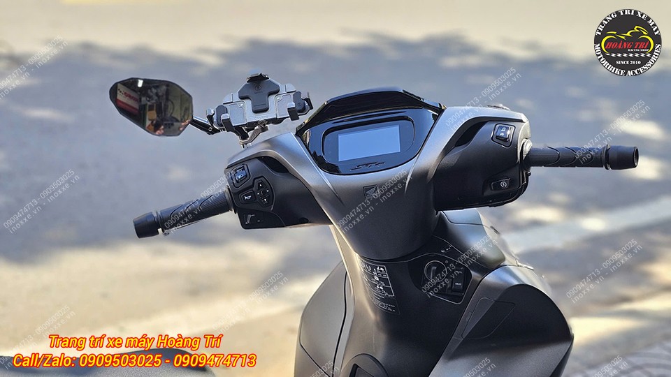 Kính hậu H2C / Motogadget MT V2 nhôm CNC