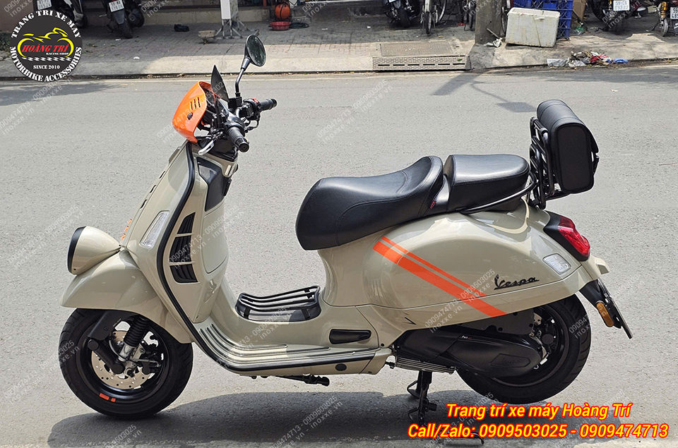 Yên độ dành cho Vespa GTS - Yên rời 2 khúc