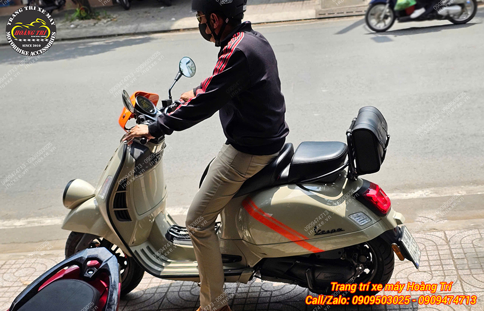 Yên độ dành cho Vespa GTS - Yên rời 2 khúc