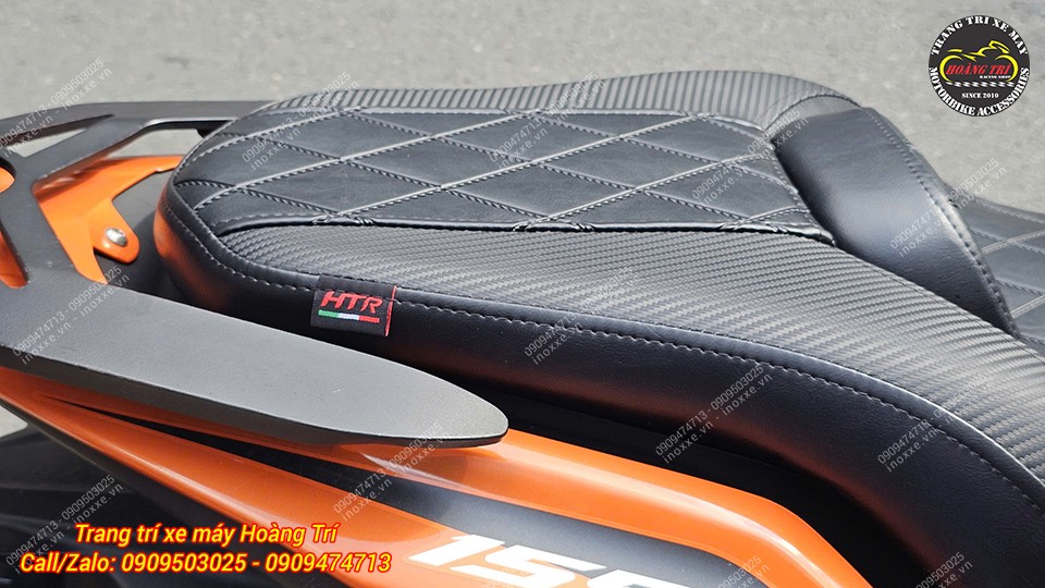 Yên độ 2 tầng Yamaha NVX kiểu Thái Lan có đệm tựa lưng