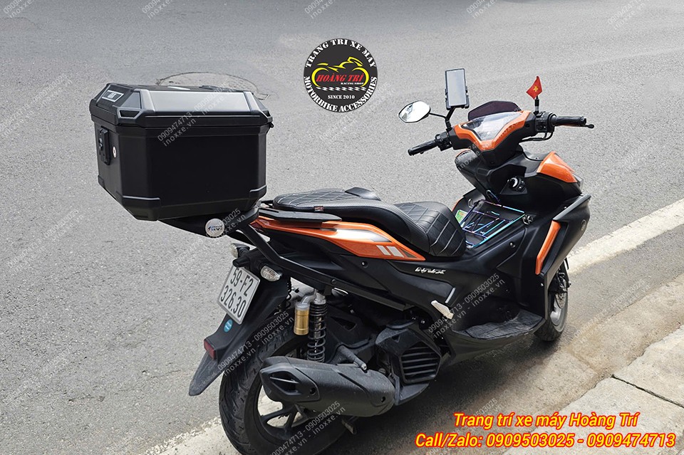 Yên độ 2 tầng Yamaha NVX kiểu Thái Lan có đệm tựa lưng