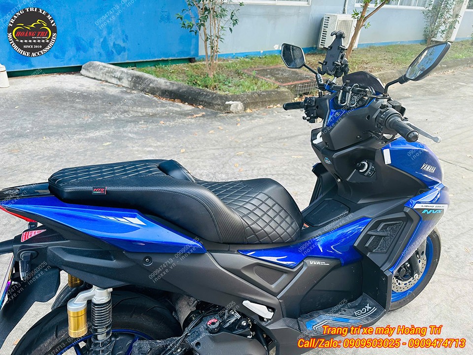 Yên độ 2 tầng Yamaha NVX kiểu Thái Lan có đệm tựa lưng