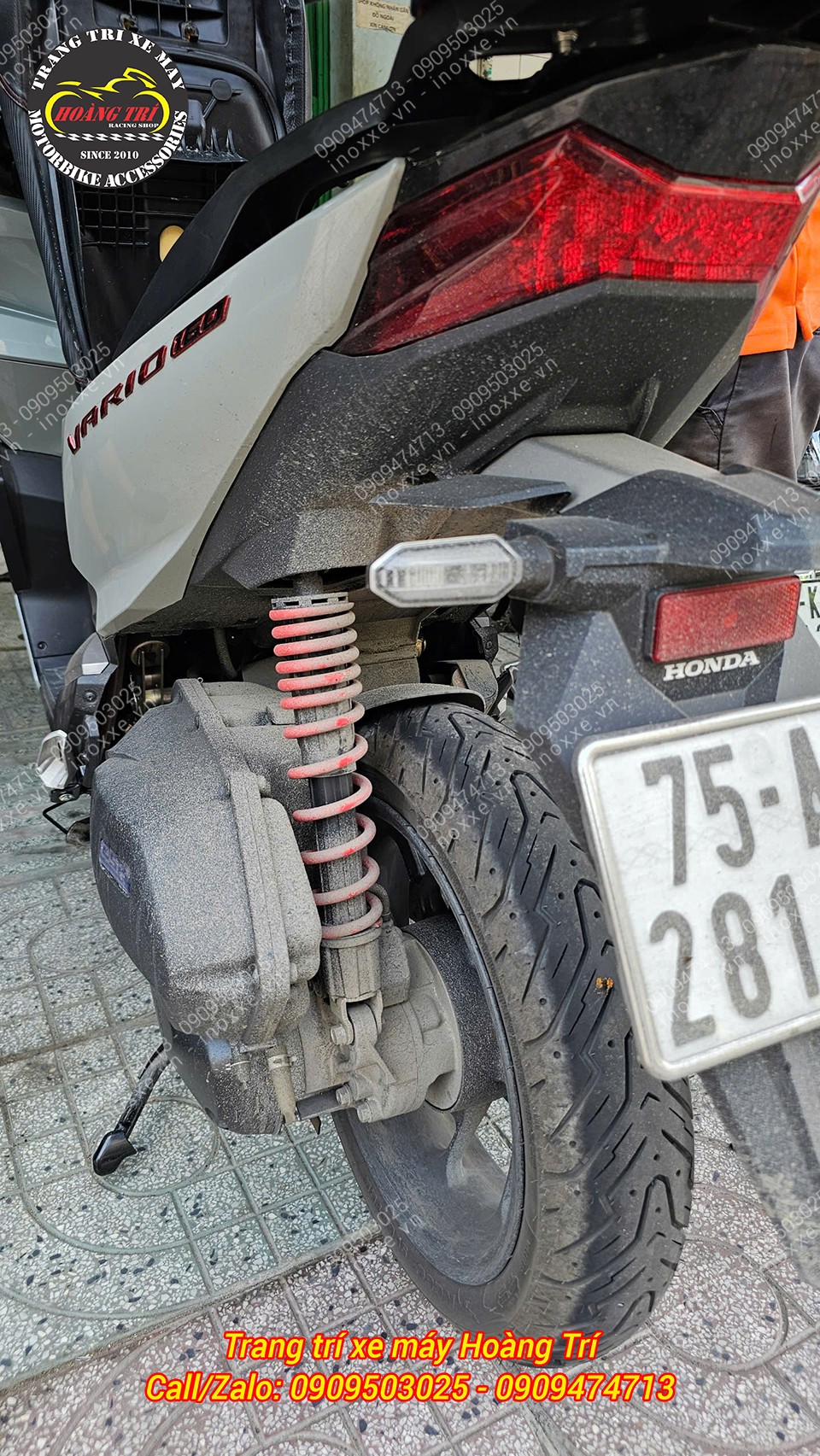 Phuộc Ohlins HO231 chính hãng dành cho Click 160 / Vario 160