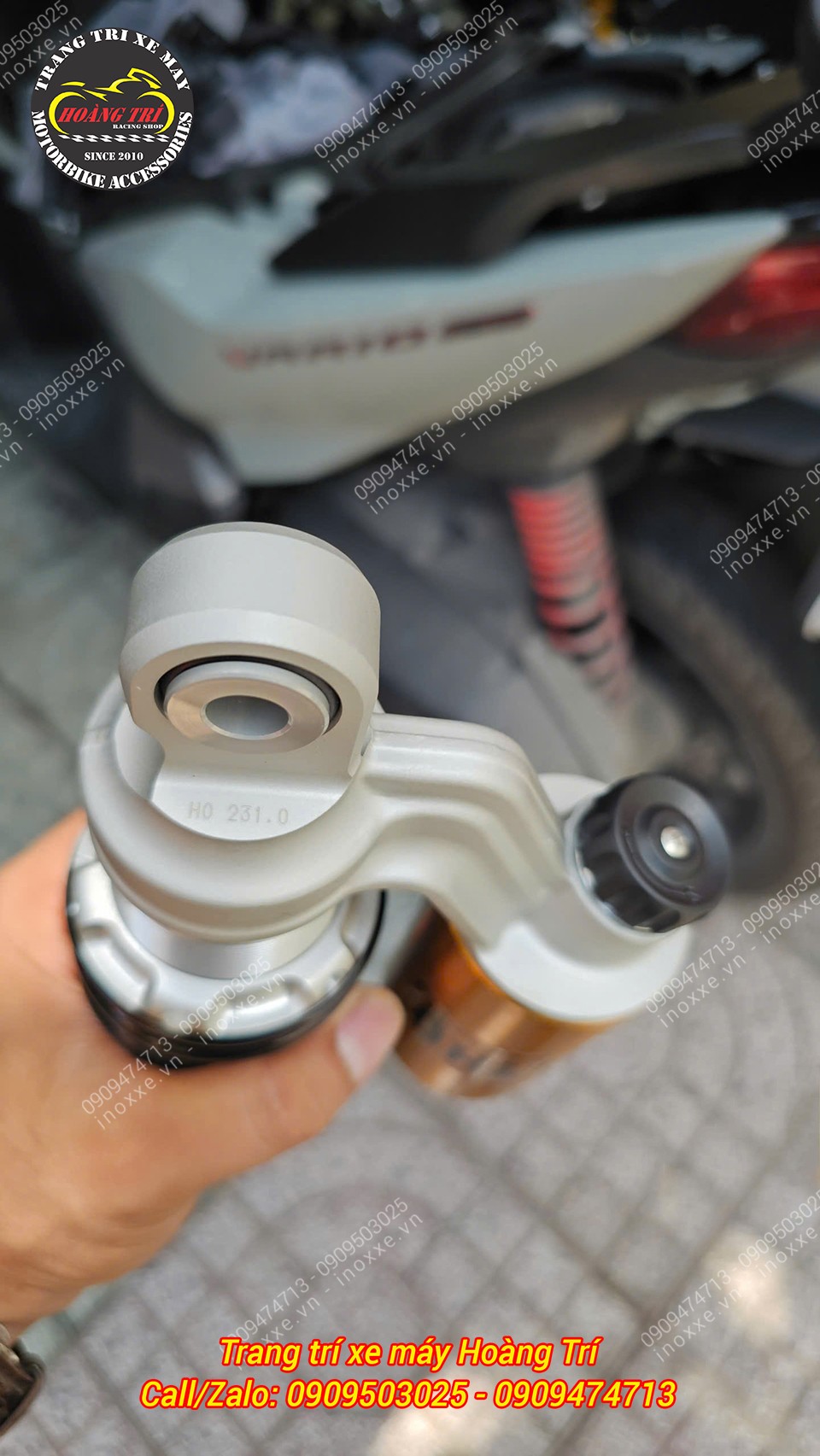 Phuộc Ohlins HO231 chính hãng dành cho Click 160 / Vario 160