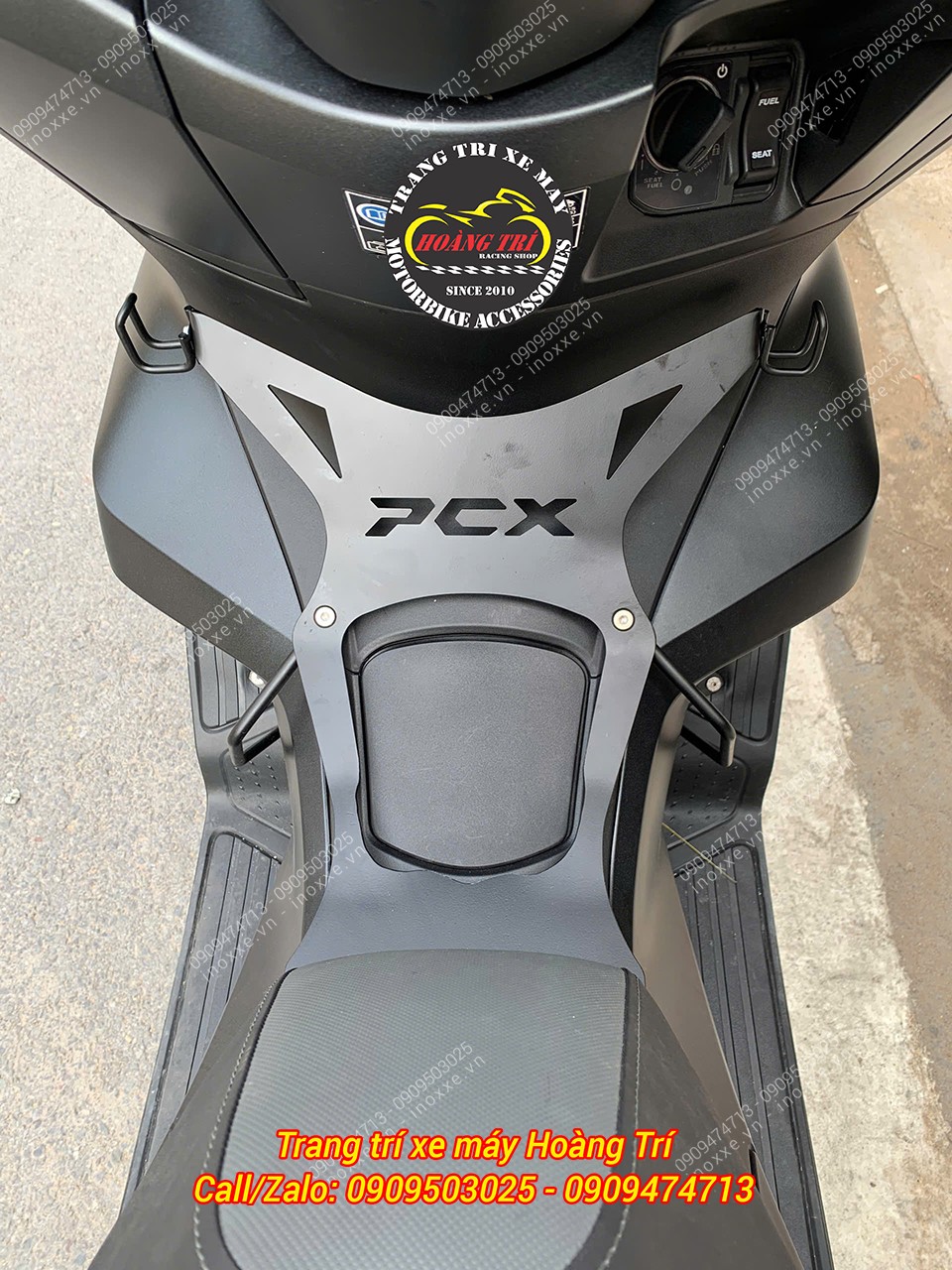 Baga giữa PCX 160 CNC không khoan lổ