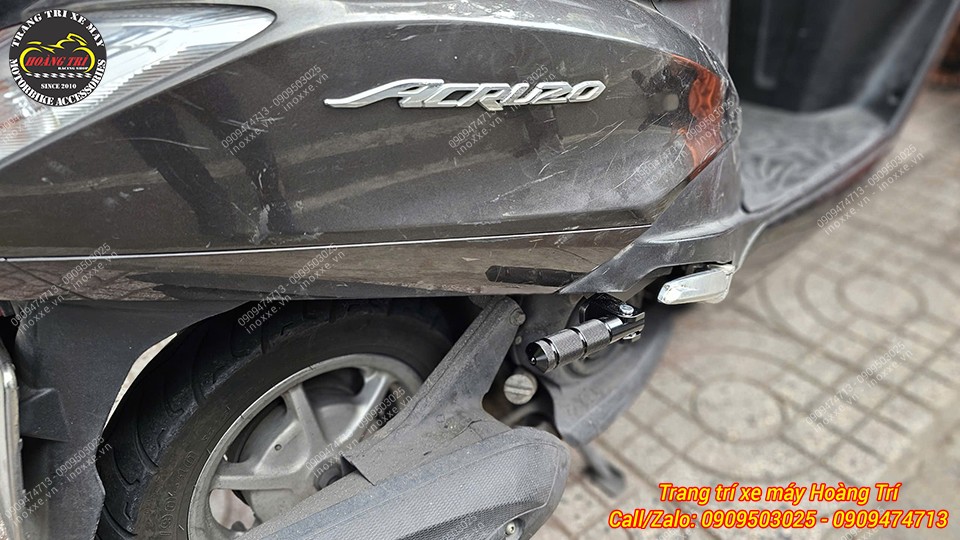 Gác chân phụ xe Acruzo