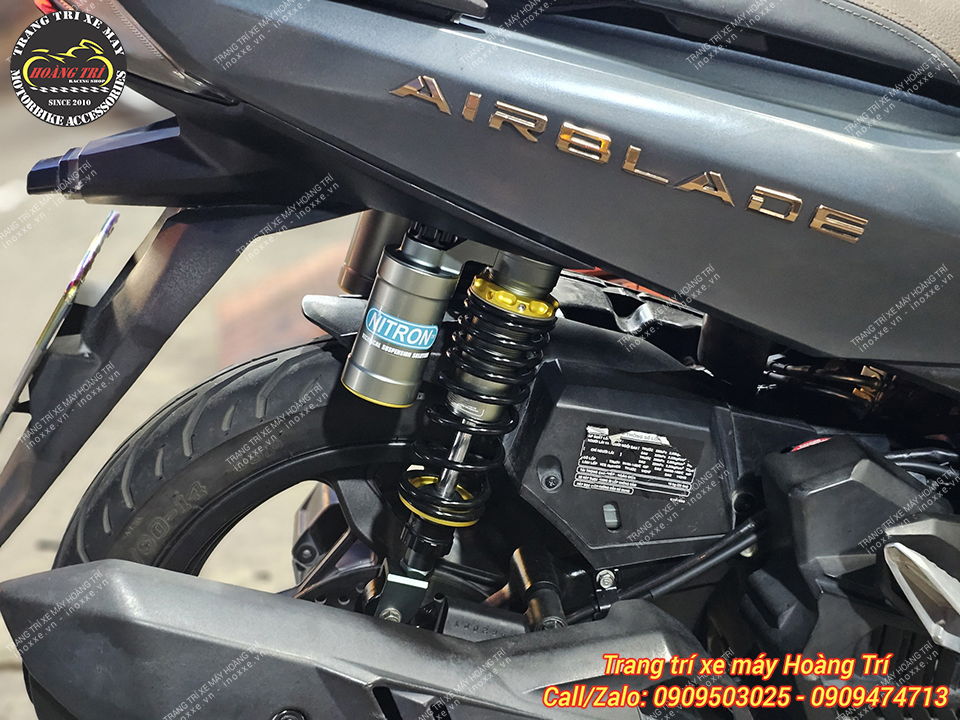 Phuộc bình dầu Nitron chính hãng DNA cho xe Airblade