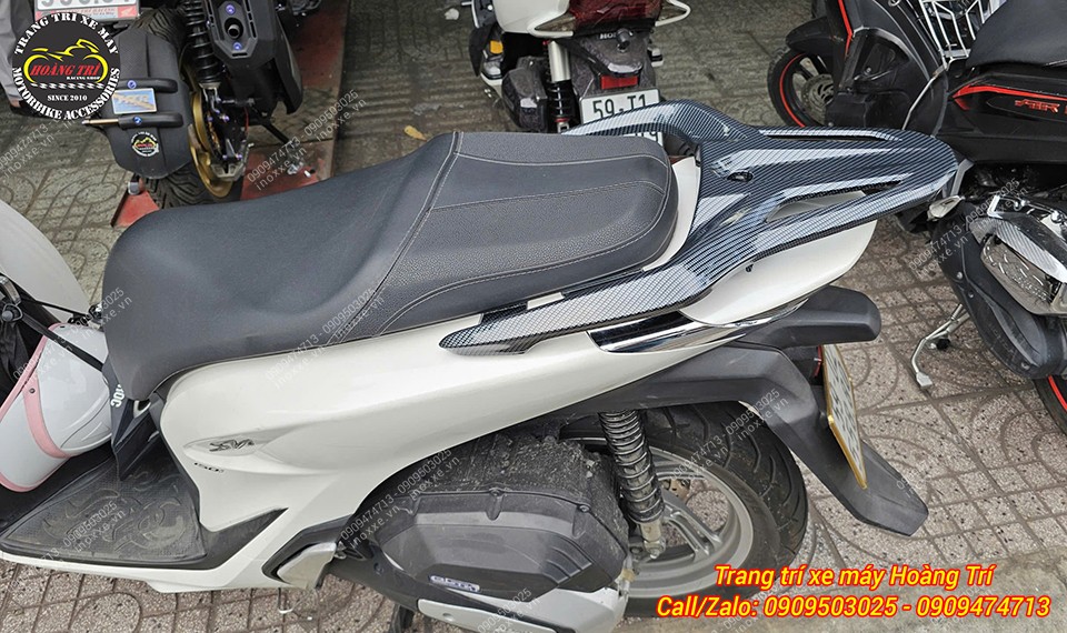 Tay dắt sau Sh 2020-2024 nhúng carbon