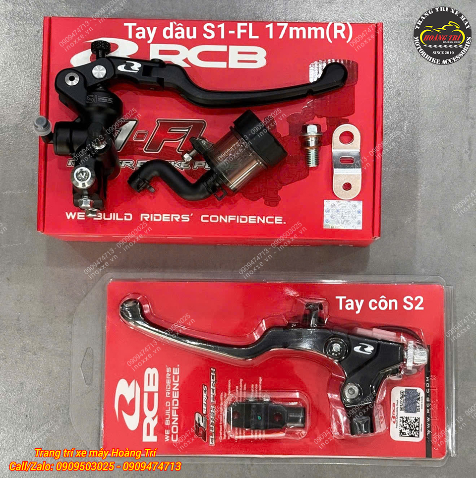 Tay thắng dầu/Tay côn Racing Boy chính hãng