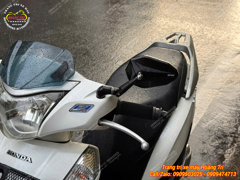 Kính hậu H2C / Motogadget MT V2 nhôm CNC