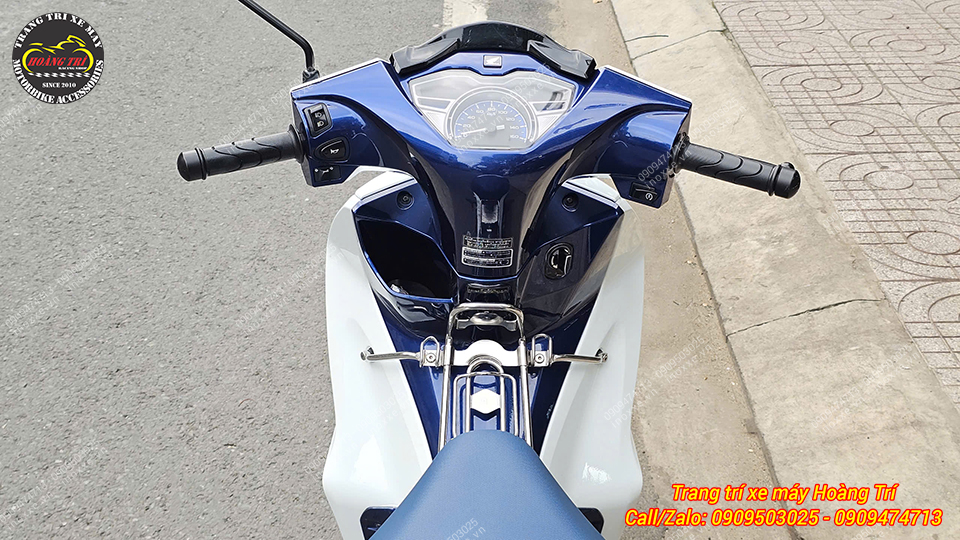 Baga xuồng inox 10 li Wave Thái 125i 2023-2025