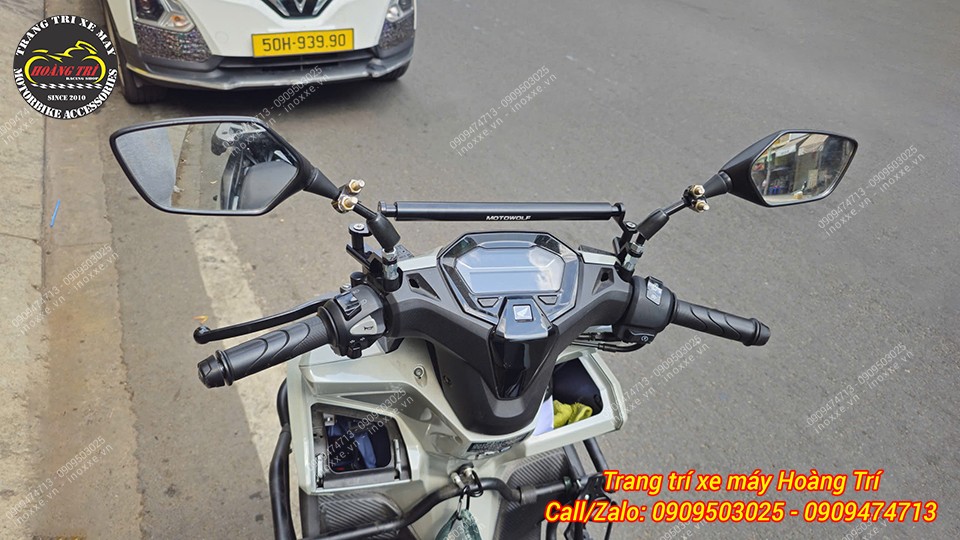 Thanh ngang ghi đông MotoWolf 3514
