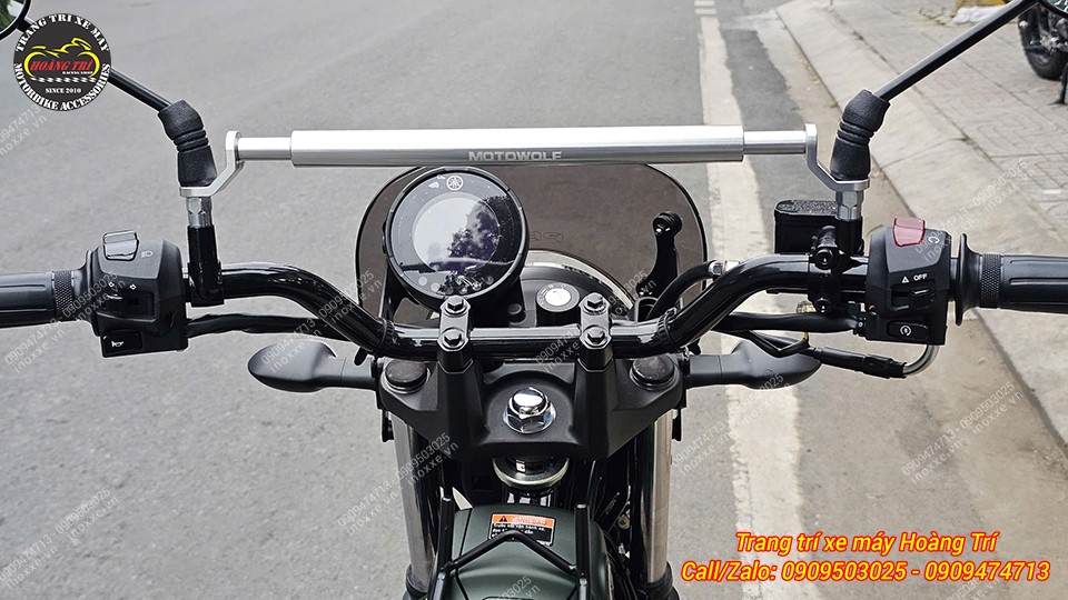Thanh ngang ghi đông MotoWolf 3514