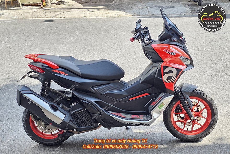 Ốp Pô ADV 350 độ cho xe Aprilia SR GT 200