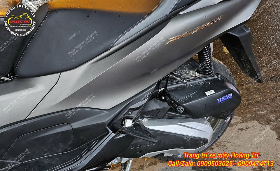 Độ gác chân phụ cho xe PCX