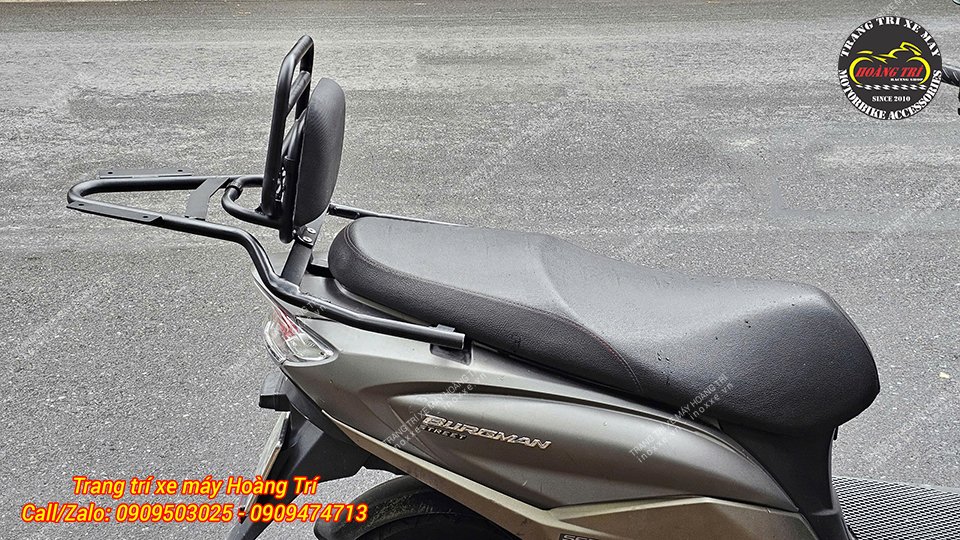 Trọn bộ baga sau độ cho xe Suzuki Burgman Street 125