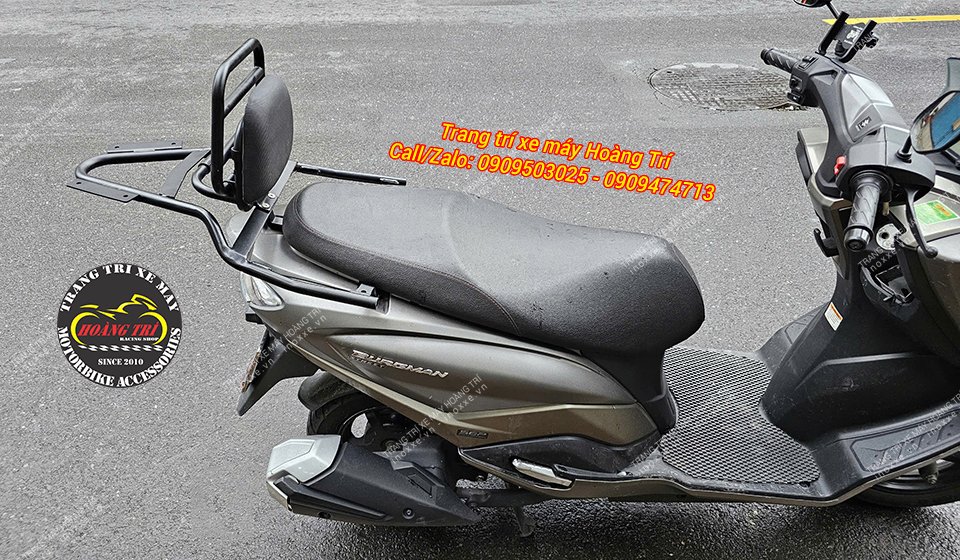 Trọn bộ baga sau độ cho xe Suzuki Burgman Street 125