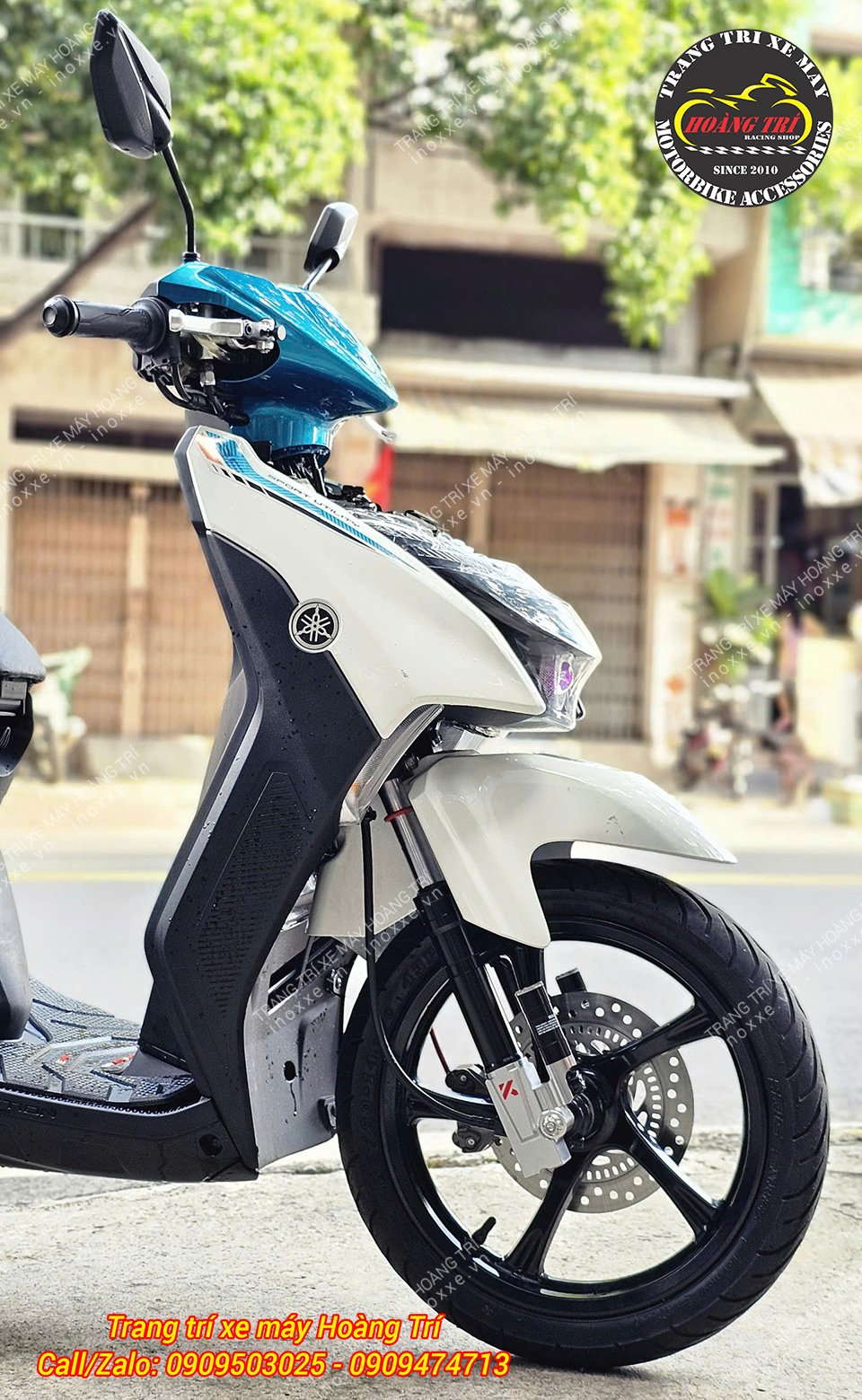 Phuộc KingHam nhôm CNC cho xe Yamaha Mio