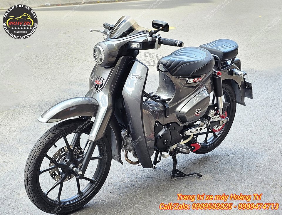 Trọn bộ dây Cuaro thay thế nhông sên dĩa Super Cub 125 Thái Lan