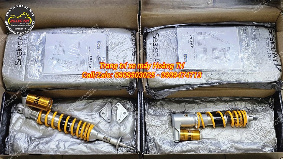 Trọn bộ phuộc Ohlins chính hãng Vespa Sprint / Vespa Primavera