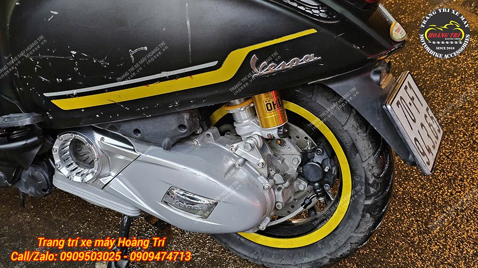 Trọn bộ phuộc Ohlins chính hãng Vespa Sprint / Vespa Primavera