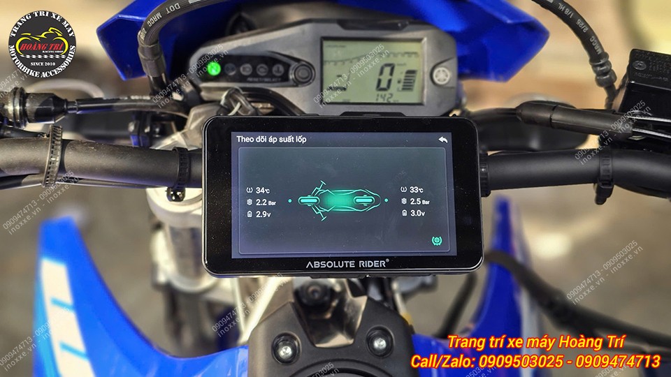 Màn hình Android ABSolute Rider A3 chính hãng
