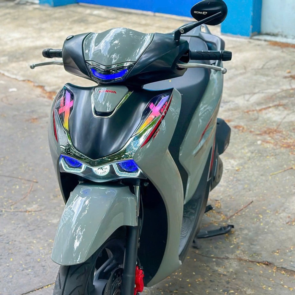 Cụm đèn pha bi cầu MTS-T500 dành cho SH125/150/160/350