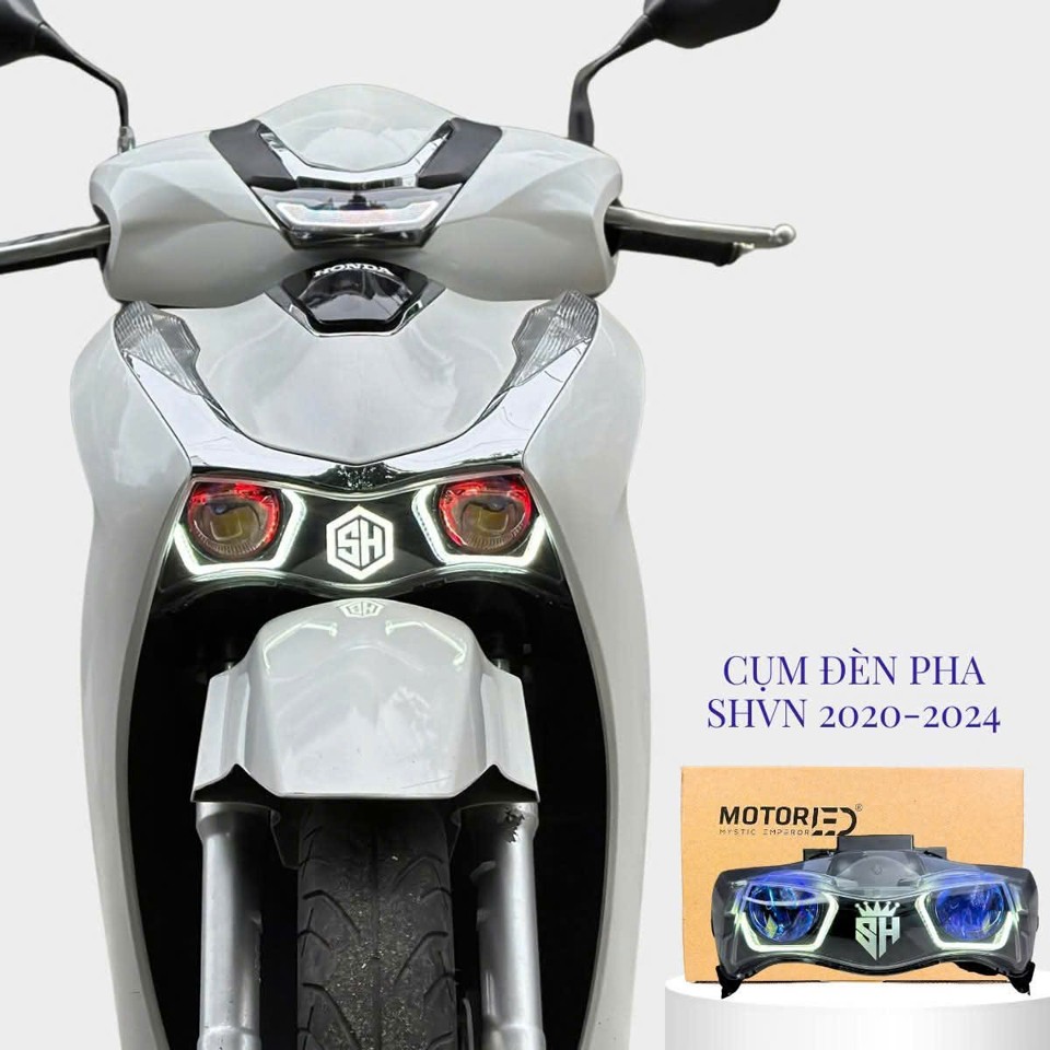 Cụm đèn pha bi cầu MTS-T500 dành cho SH125/150/160/350