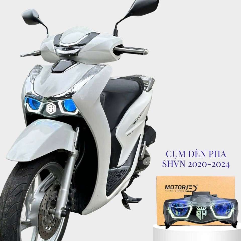 Cụm đèn pha bi cầu MTS-T500 dành cho SH125/150/160/350