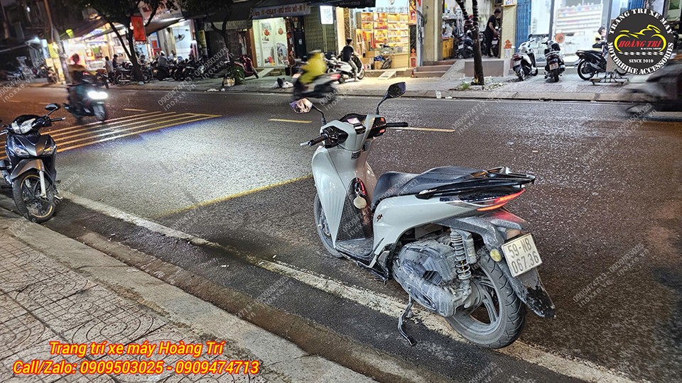 Cụm đèn pha bi cầu MTS-T500 dành cho SH125/150/160/350