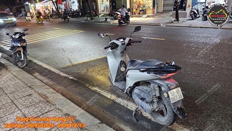 Cụm đèn pha bi cầu MTS-T500 dành cho SH125/150/160/350