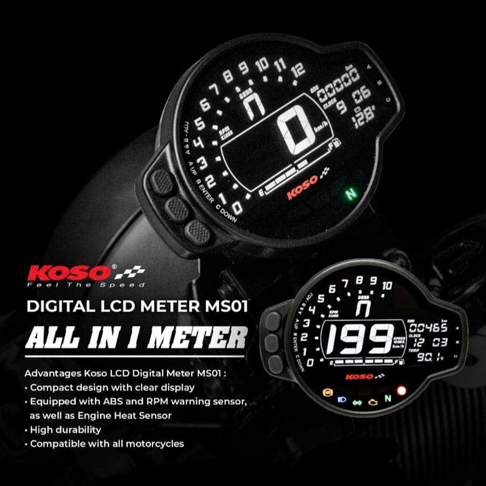 Đồng hồ Koso MS01 chính hãng